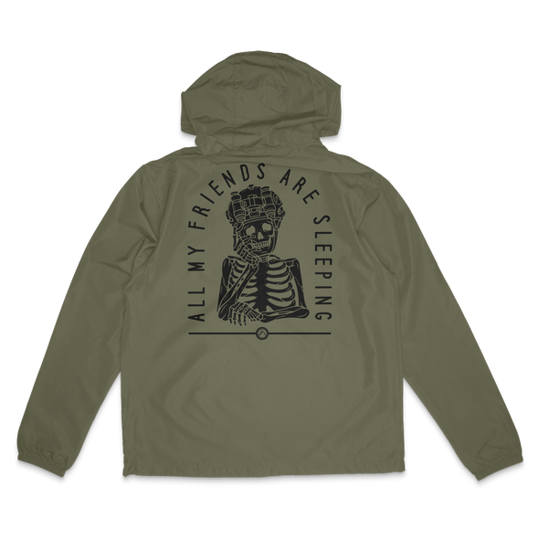 ALL MY FRIENDS ARE SLEEPING WIND BREAKER