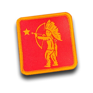 Shooting Star Woven Patch