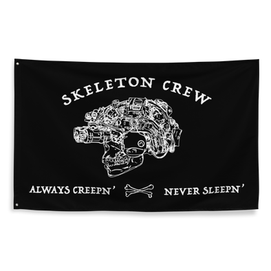 SKELETON CREW WALL FLAG