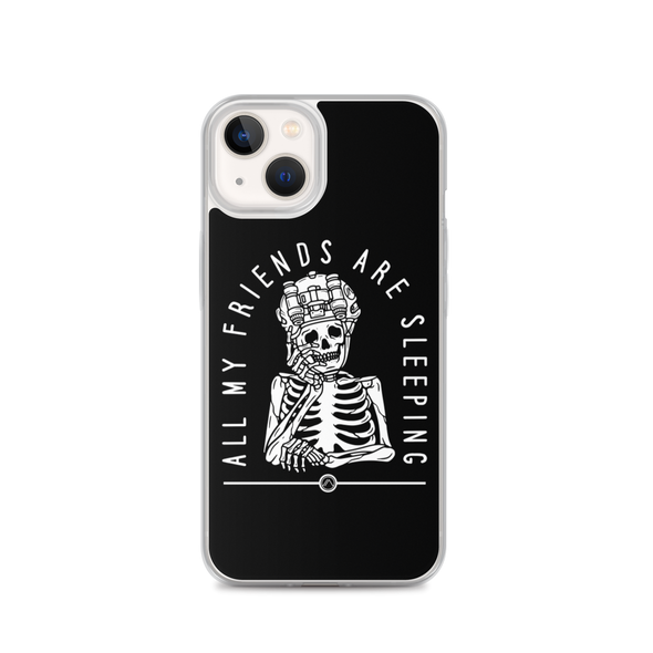 All My Friends are Sleeping iPhone Case