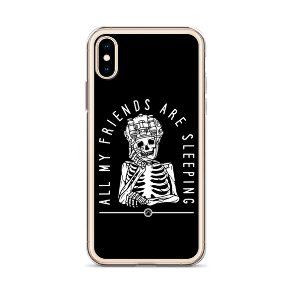 All My Friends are Sleeping iPhone Case