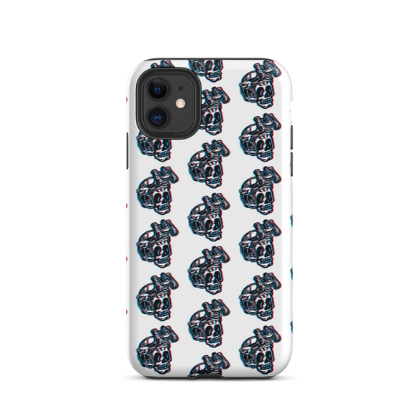 Caveira Glitch iPhone case